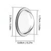 2Pcs Universal Car Camera Protective Cover 360 Surround View Reverse Camera Shield Rain Guard Anti-Mud Lens Cap For Auto Camera