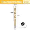 Hexagonal Handle Step Drill Bit Stop Collar Reaming Tool  Inclined Hole Drilling