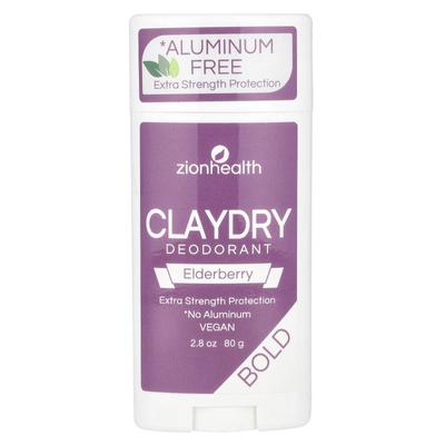 Bold, ClayDry Deodorante, Sambuco, 2,8 oz (80 g)