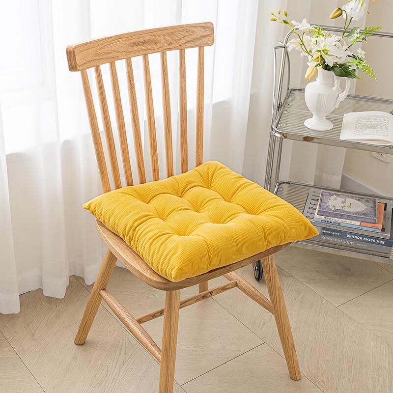 Chu Rong Winter Thickened Corduroy Seat Cushion