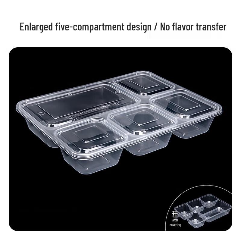 Chenyuhao Disposable 5-Compartment Takeout Container