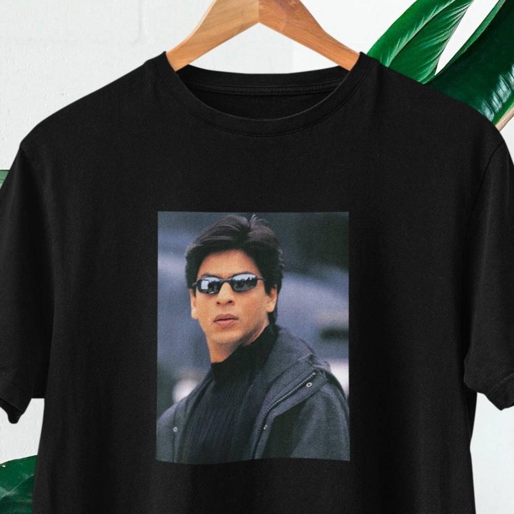 Shah Rukh Khan photo t-shirt SRK photo t-shirt Bolywood movies fans t-shirt Ra Unisex T-Shirt XL
