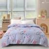 Luxury Floral Patterns Comforter Cover 1Pc Quilt Cover Skin-friendly Breathable Soft Duvet Cover with Zipper Queen Size Bedding