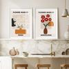 Scandinavian Flower Market Canvas Art Poster Floral Print Painting Modern Bedroom Living Room Wall Mural Home Decor