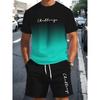 Men's suit gradient color