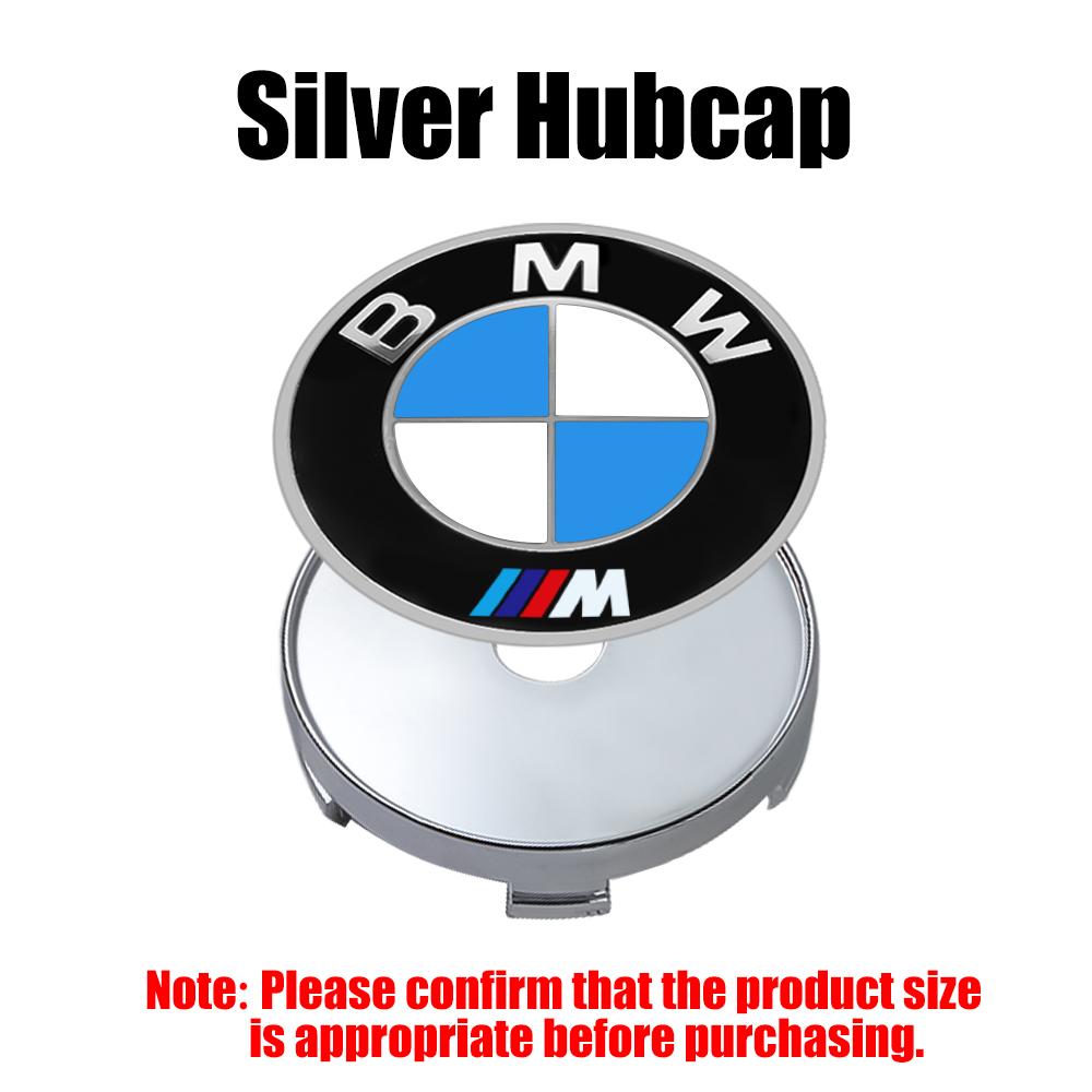 2026 Hot 4Pcs 60/63/68mm Car Emblem Wheel Center Covers Hub Caps Badge Replacement For BMW M E30 E34 E36 M5 M6 F01 F20 E39 E46 E52 E53 M3