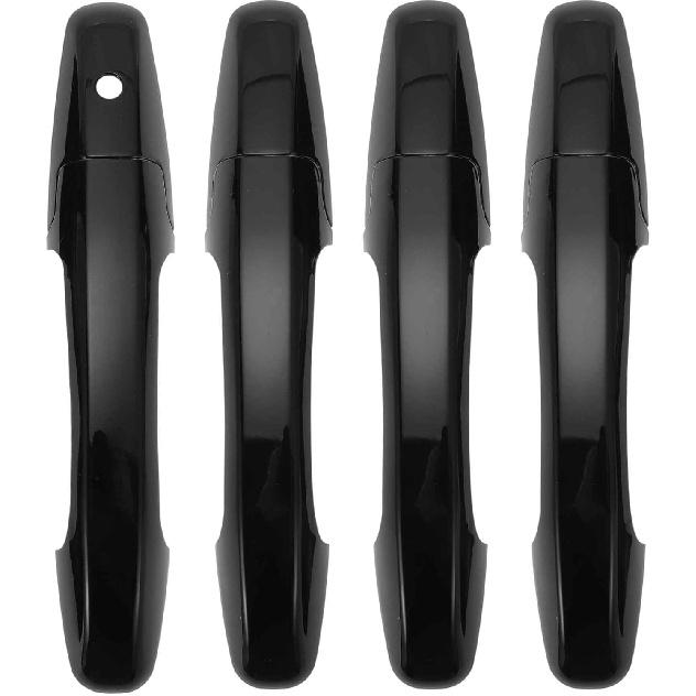 Car Door Handle Cover Trim for Honda Civic 2006-2011 |Side Door Handle Cover| Durable| 1 Set Black чёрный