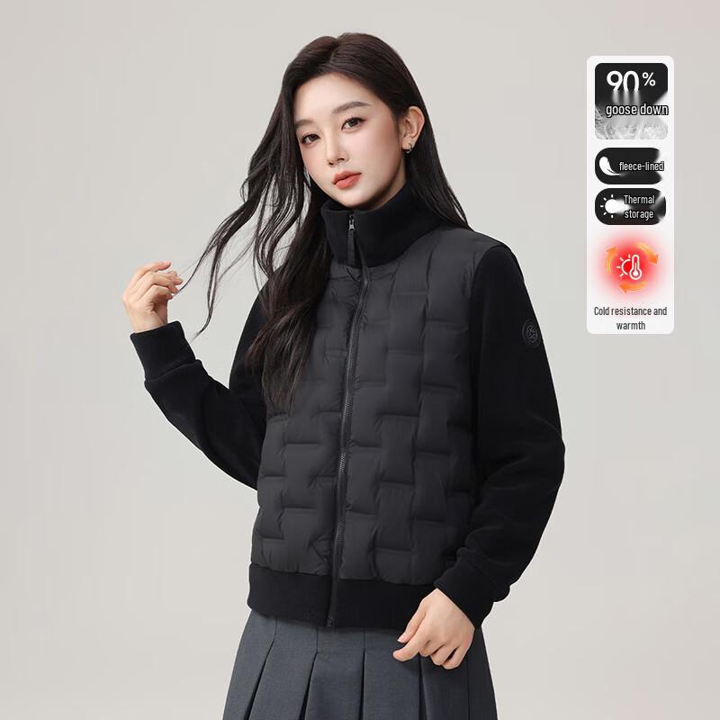 Snow Flying Goose Down Couple Jacket