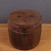 High Quality Wood Barrel Canister with Buckle Antique Mini Storage Box  Coffee Flour Beans