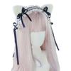 Anime Style Plush Animal Ear Hairpiece Cosplay headbands For Costume Halloween Gathering Soft Polyester Hair Decoration