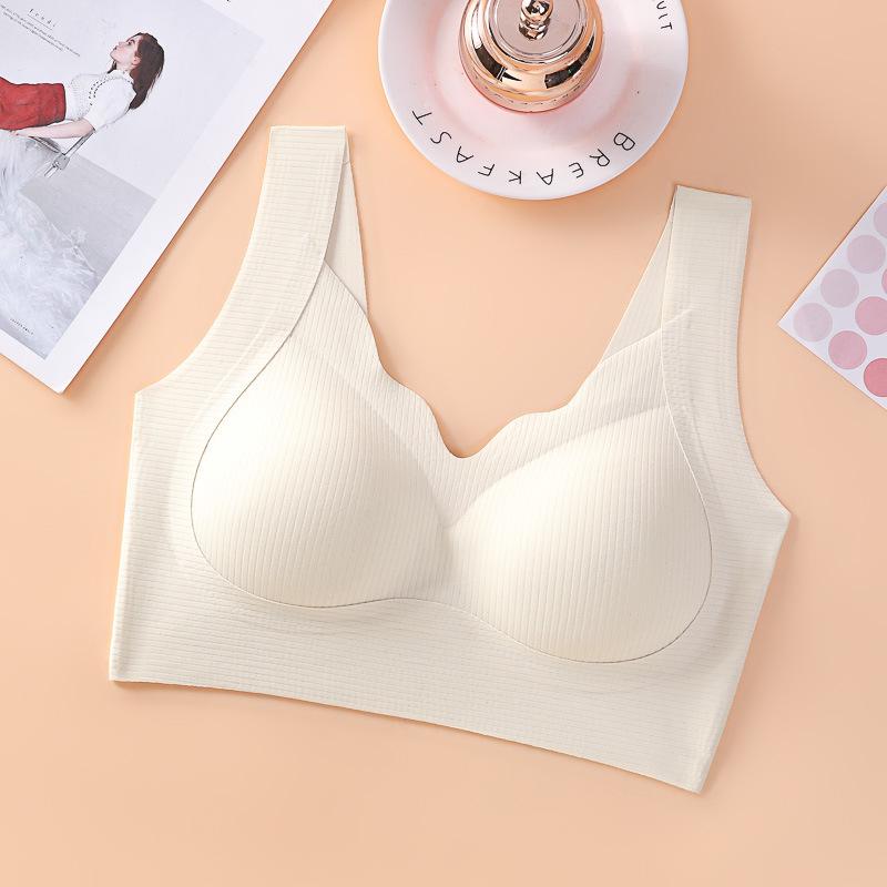 Wireless Seamless Lift Bra: Minimizes, Lifts, Anti-Sagging, Comfortable, Beautiful Back Design.