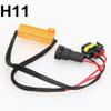 2PCS led H1 H3 H7  H11 9005 HB3 9006 HB4 LED Bulb Decoder Resistor 50w Canbus Error Canceller  for Car Fog Light