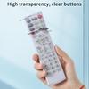 10-60 Peças Saco Transparente de Filme Termoencolhível Capa Protetora Anti-Poeira Para Controle Remoto de TV Ar Condicionado Plástico Termoencolhível