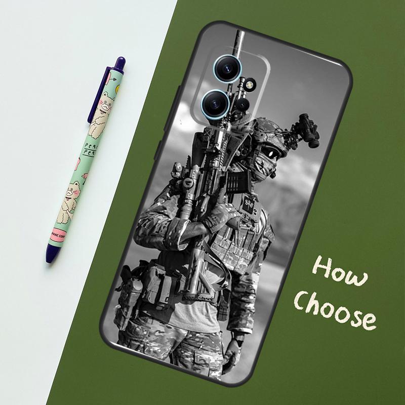 Military Army Special Forces Case For Xiaomi Redmi Note 9 10 11 12 Pro Note 12S 9S 10S 11S Cover For Redmi 12 9C 10C 12C