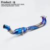 For Yamaha TMAX 530 560 TMAX530 Tmax560 17-23 Motorcycle Exhaust System Modify Stainless Titanium Alloy Slip On Front Pipe 51mm