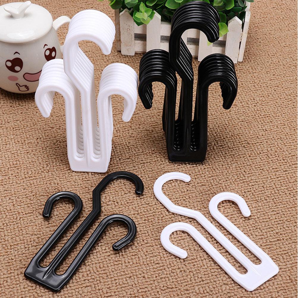 12Pcs Double Hook Shoe Drying Racks Plastic Shoes Hangers Sturdy Organizer for Slippers Sandals Shoe Drying Hook