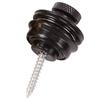 Zinc Alloy Bass Safety Straplocks Flat Head Guitar Strap BuckleElectric Guitar Tail Nail for Acoustic Electric Bass Strap