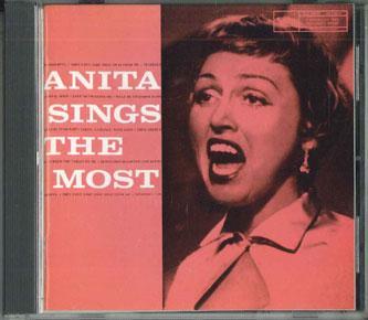 

CD ANITA O DAY - Anita Sings The Most UCCU5064PROMO VERVE Japan Obi Jazz Used