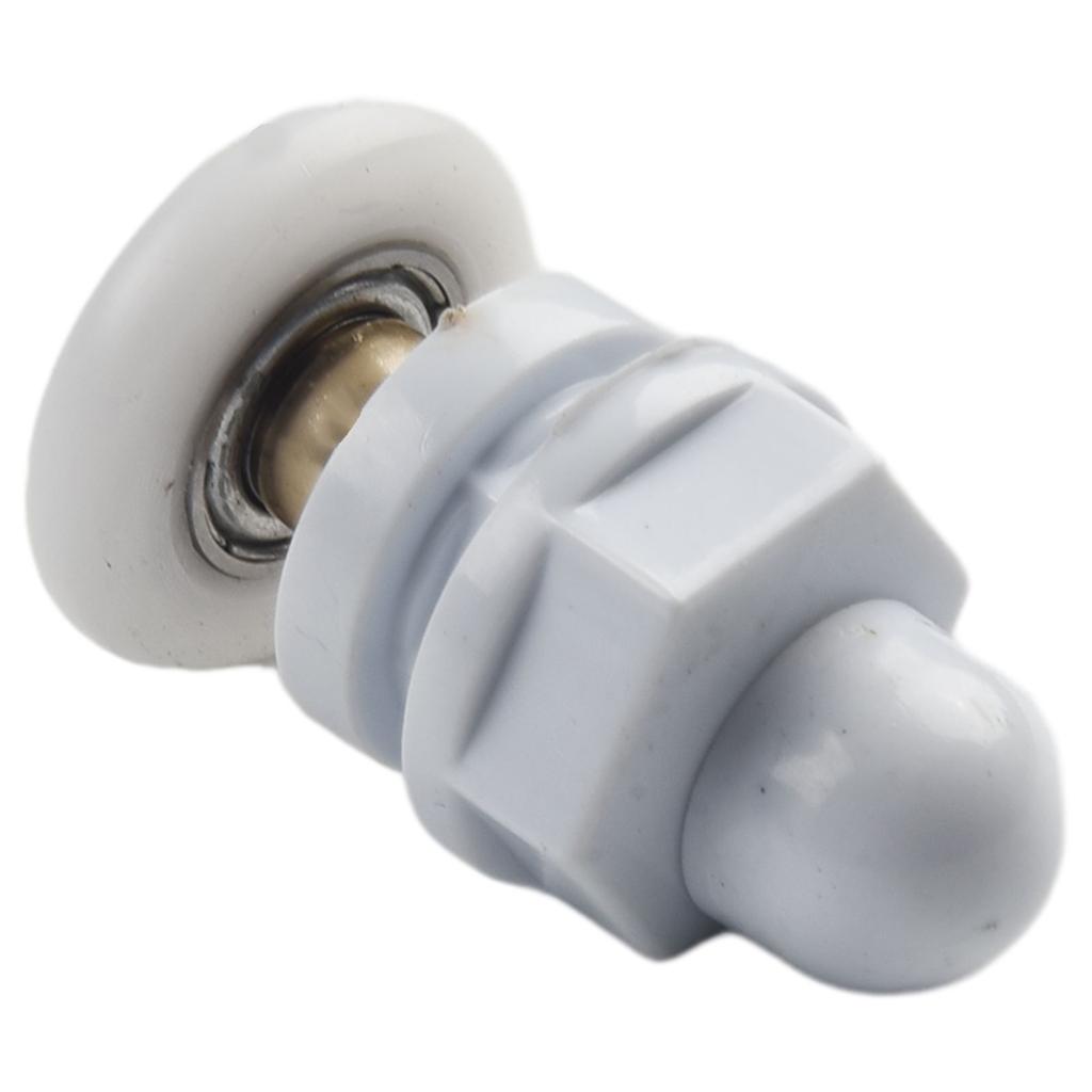 4pc Shower Door Roller Pulley Quick Release Door Wheels For 4-8mm Bathroom Sliding Glass Door Runner Pulley 19/23 25mm 27mm 29mm