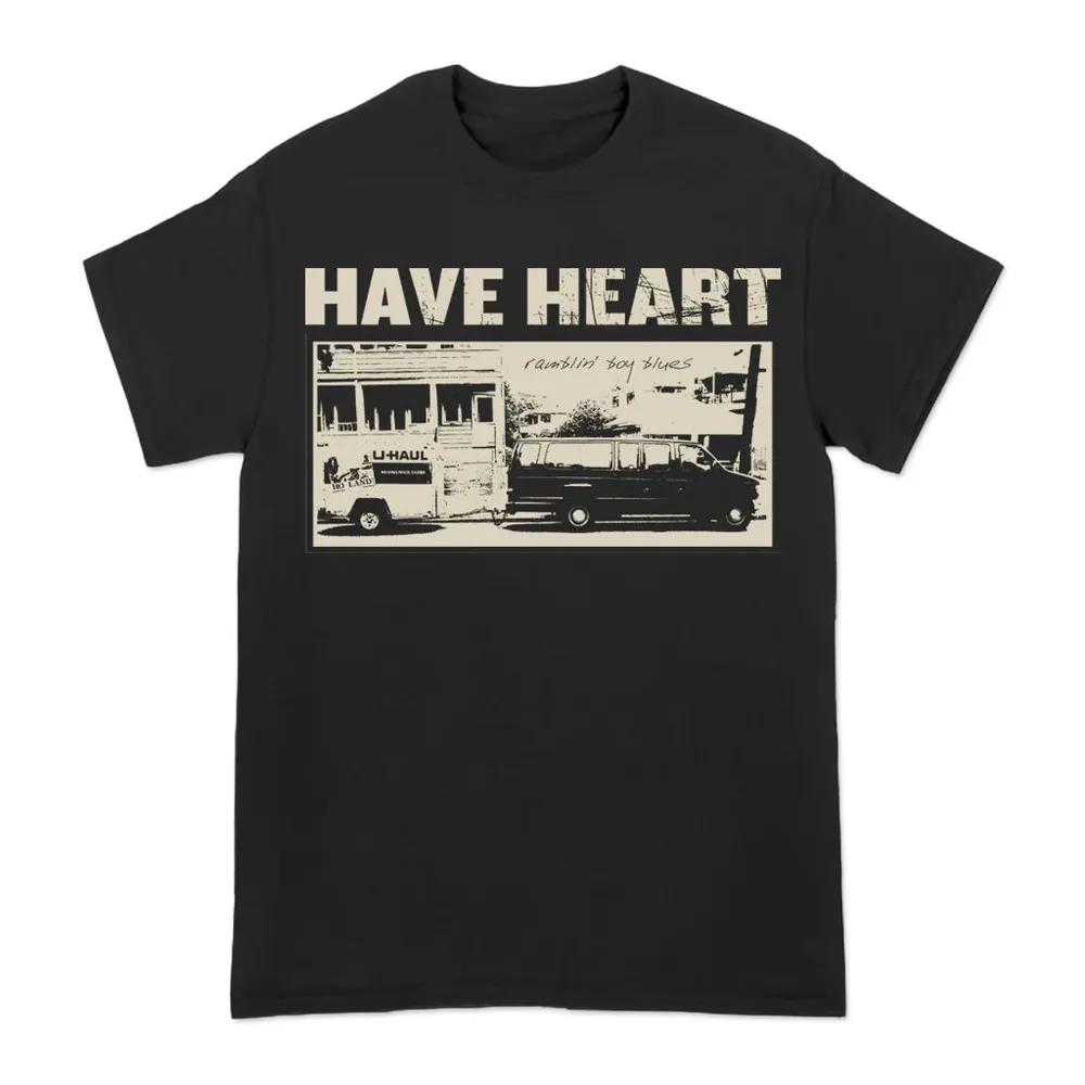 Unisex Short Sleeve Crew Neck Cotton T Shirt Have Heart Ramblin S