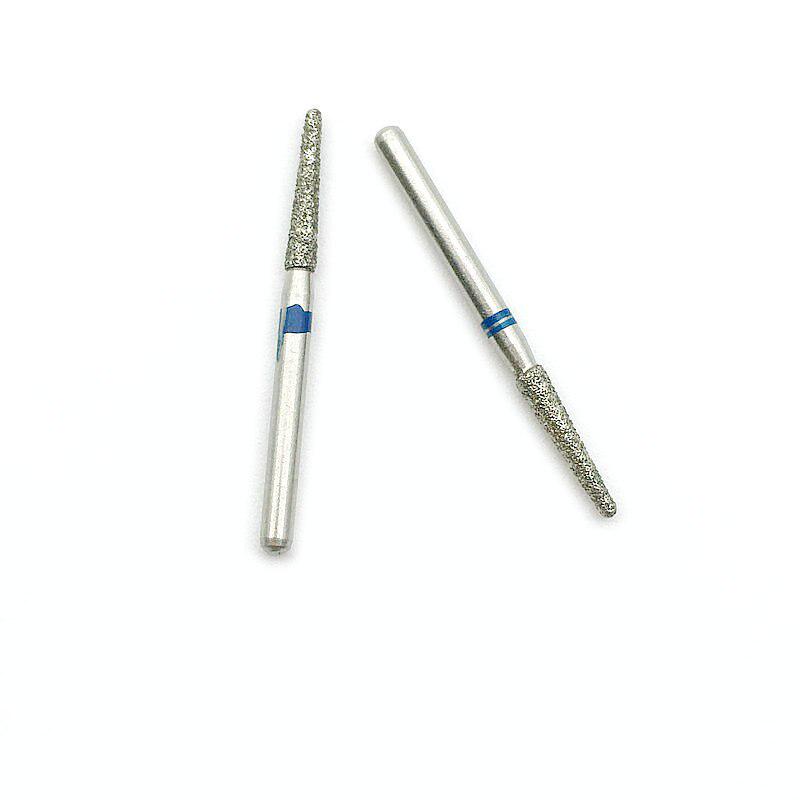 10 buc. Freze dentare Diamantate Freze dentare Dia-freze pentru piesa de mână de mare viteză Instrumente medii pentru stomatologie Laborator de stomatologie 847KR16