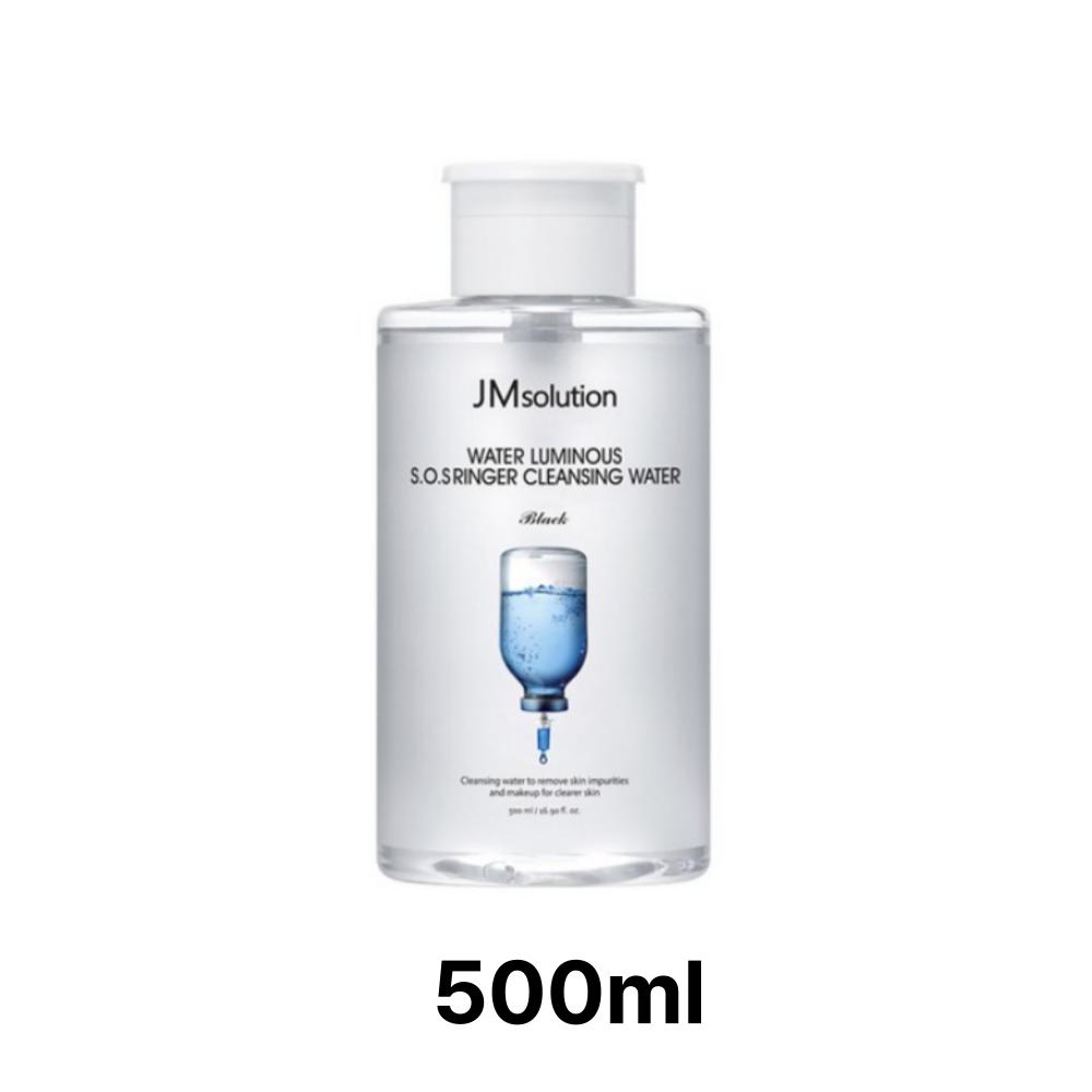 

JMSOLUTION Вода для умывания Water Luminous S.O.S Ringer Cleansing Water Black 500 мл