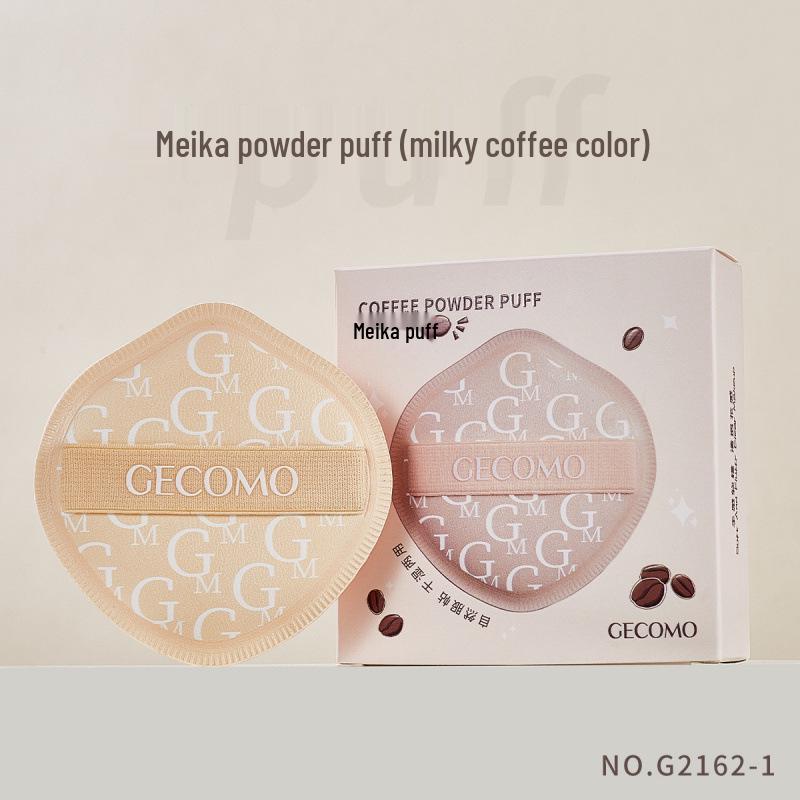 GECOMO Gegmeng Meika Puderquasten-Set: Nass-/Trockenanwendung, Hautfreundlich, Langlebig, Nicht absorbierend, Weiche Make-up-Schwämme.