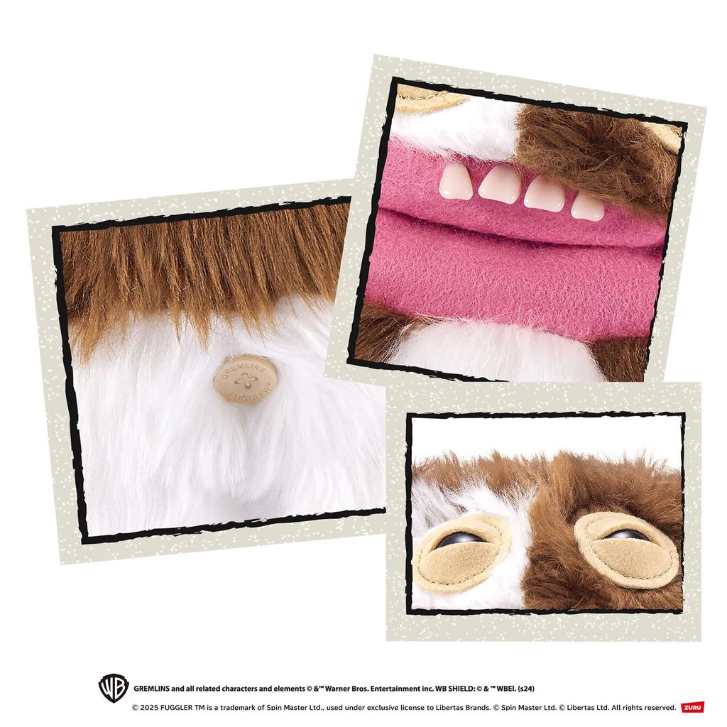 Fuggler Gremlins Gizmo Plush Toy 15710B Authentic