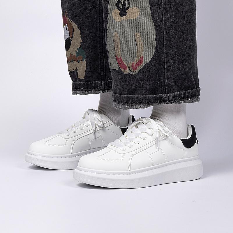 Global thick baseplate shoes men's ZHQ-HY2163 autumn men's versatile low-top men's shoes classic trendy little white shoes