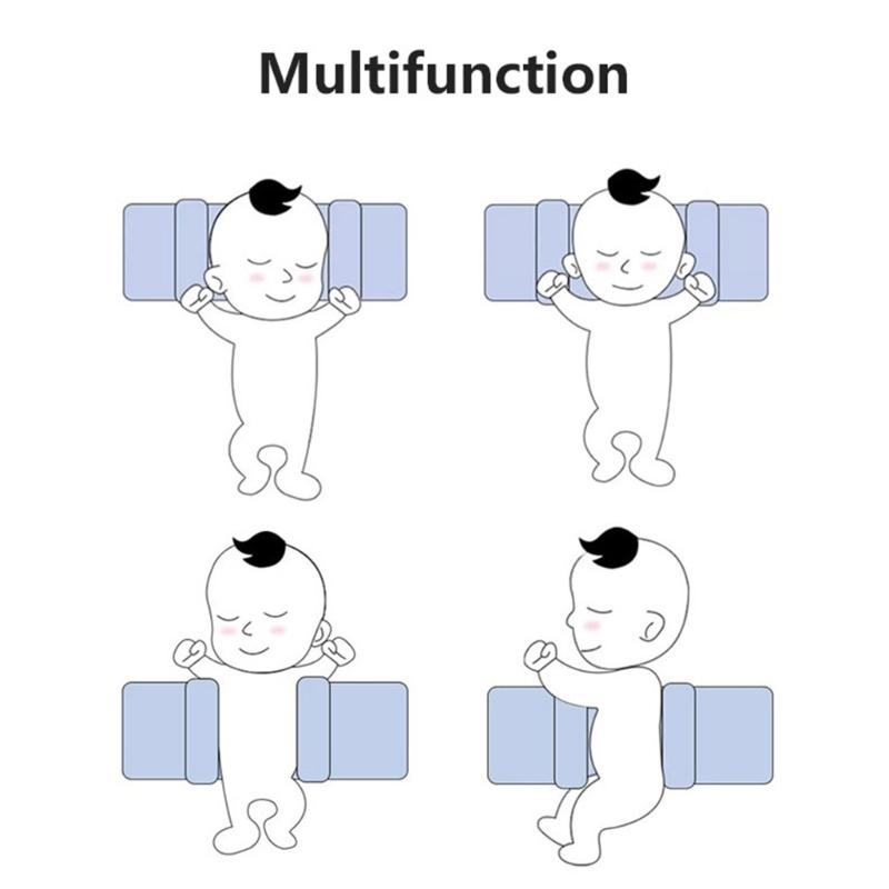 Comfortable Baby Pillow Soft & Breathable Pillow Gentle Support Baby Pillow Multiple Pattern for Cribs & Strollers