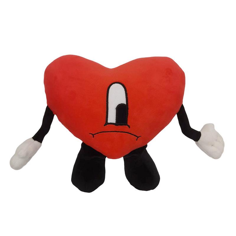 New Heart-Shaped Plush Toy - A Summer Without You, Bad Bunny