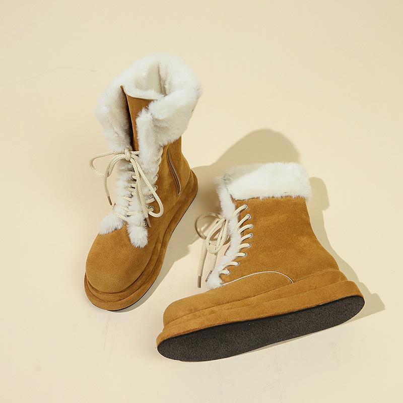 

Модные ретро бархатные зимние теплые сноубутсы для женщин, модные женские хлопковые туфли на мягкой подошве, дизайнерские ботильоны на платформе из флока, женские 35