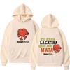 Rawayana ¿Donde Es El After? 2026 Tour Print Hoodie Men Women Aesthetic Trend Pullover Long Sleeves Casual Loose Sweatshirt Tops