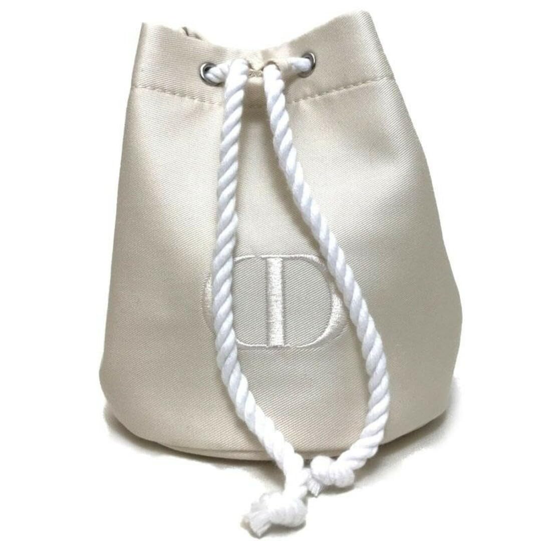 

Dior Pouch Drawstring Bag White [Dior] Off-White [Used]