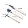 Plant Potted Bonsai Tool Gardening Kit Shovel Flower Pot Mini Spade Rake Wooden Handle Balcony Planting Tools