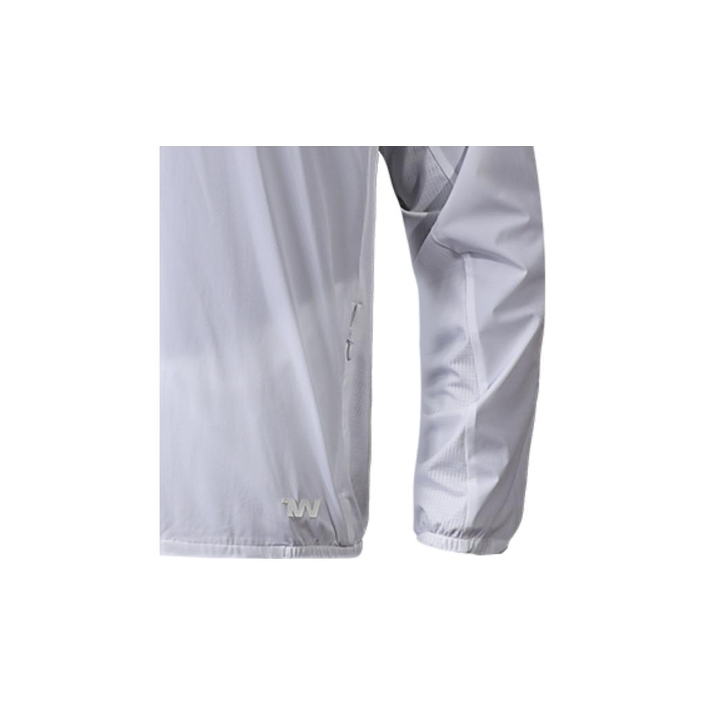 Under Armour Solid Color Logo Stretch Sports Woven Jacket Men Jackets White 22500405-100
