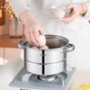 Debo Kolon 20cm Stainless Steel Double Layer Steamer Pot