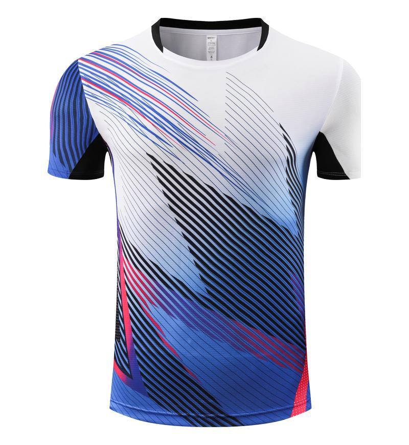 Lightweight Moisture-Wicking Breathable Short-Sleeve T-Shirt for Ping Pong, Badminton, Tennis, Volleyball - Free Shipping, In Stock