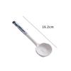 Japanese Ceramic Spoon Long Handle Home Spoon Soup Spoon Korean Cute Rice Spoon Black Sesame Scene Spoon