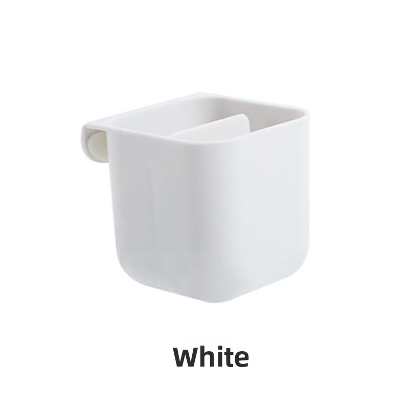 

Настольный органайзер для макияжа с наклейками, коробка для хранения для рабочего стола и офиса, пенал для офисных принадлежностей, органайзер для кистей для макияжа, подставка для помад и мелочей Short белый