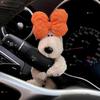 Funny Dog Plush Car Wiper Shift Handle Decoration Doll, Premium Cute Car Dashboard Decoration