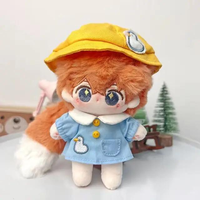 10Cm Tartaglia Plush Doll Genshin Impact Game Cosplay Animal Ear Tail Body Dango Pendant Keychain Dolls Toy For Kids Xmas Gift