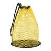 Sports Mesh Storage Organiser Pack of 4 Piece Drawstring Bag Holds 50 Golf Balls Lightweight Polyester Net Bag