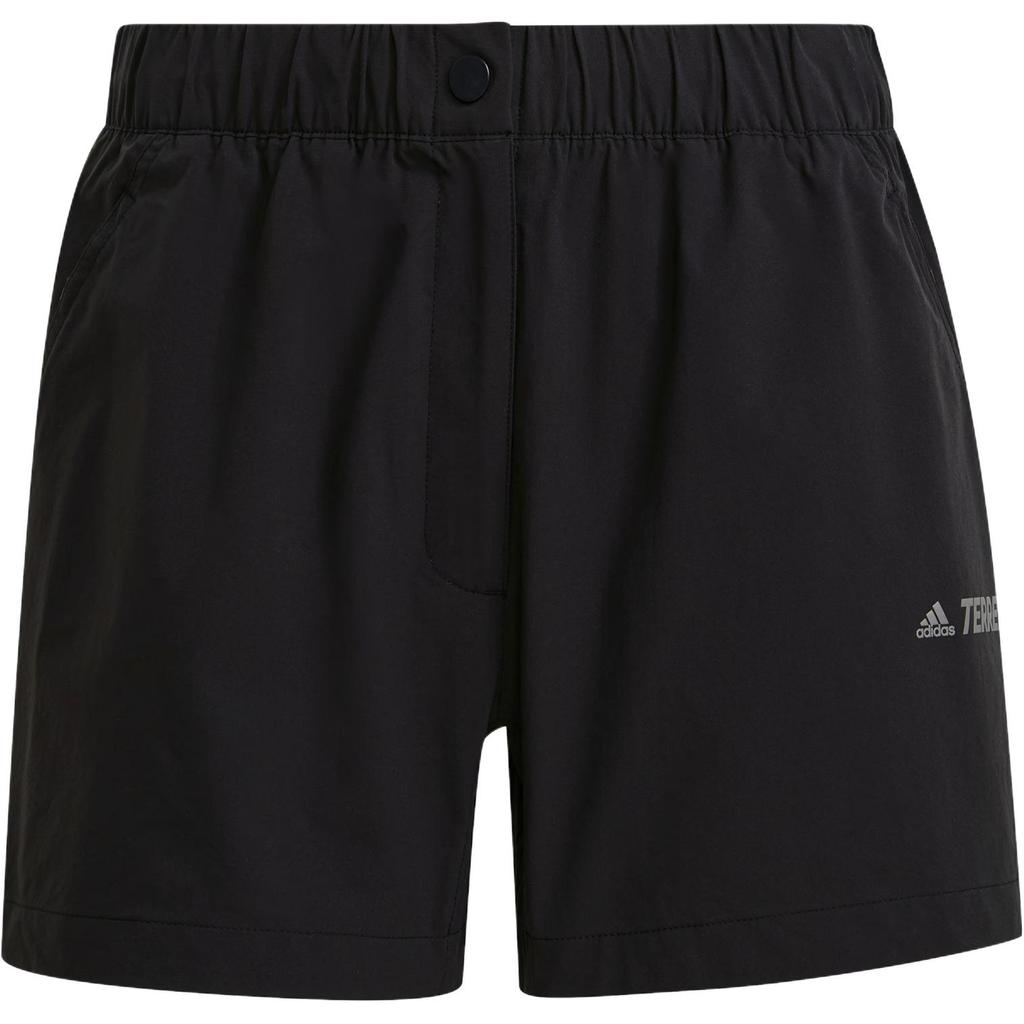 Adidas W Badge Shorts Comfortable Versatile Casual Shorts Women Shorts Black GN7534