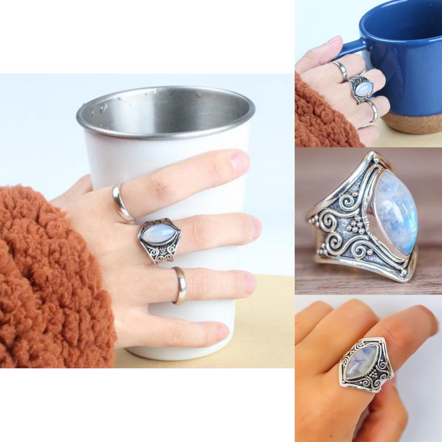 Metal Geometric Band Ring With Electroplated Finish For Unisex Fashion Fans