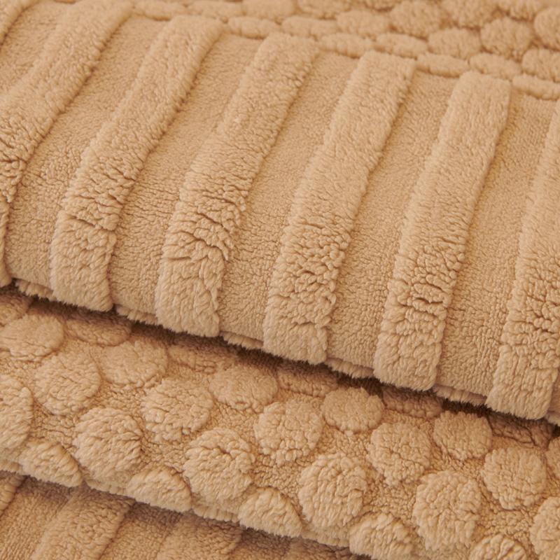 Velvet Living Room Sofa Cover Non-slip Home Decoration Dust Cover French Jacquard Plush Back Cushion Cover Cloth