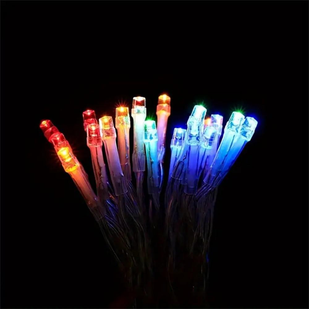 

Cross-border LED Battery Box Transparent String Fairy Lights for Christmas Party Decoration 1.5m 10 lights різнокольоровий