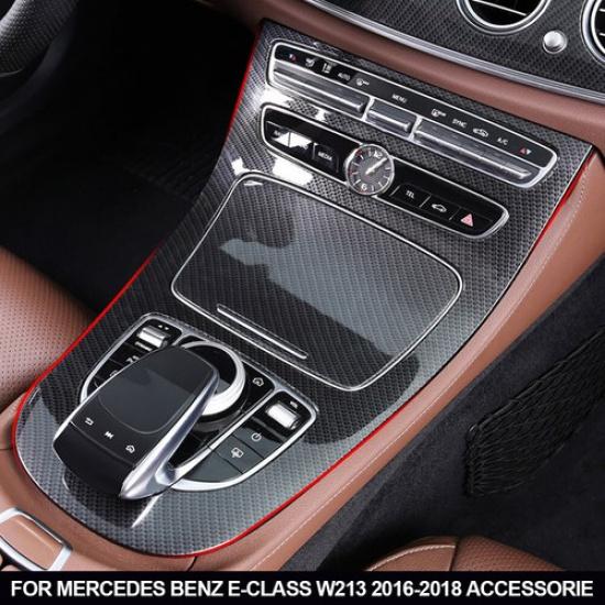 Car Center Console Gear Panel Frame Gear Shift Panel Cover For Mercedes Benz