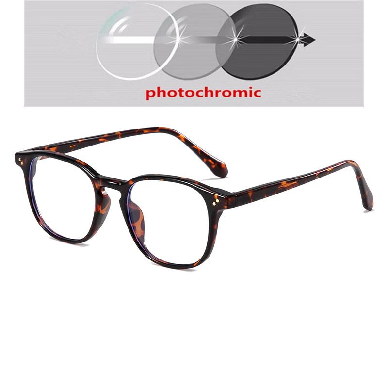 -0.5 -0.75 To -6.0  Square Customize Prescription Eyeglasses Women Men Anti-Reflective Student Finished Glasses Nearsighted