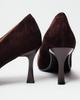 Women's Stiletto Pumps Melanda 9078608 36 Brown Suede